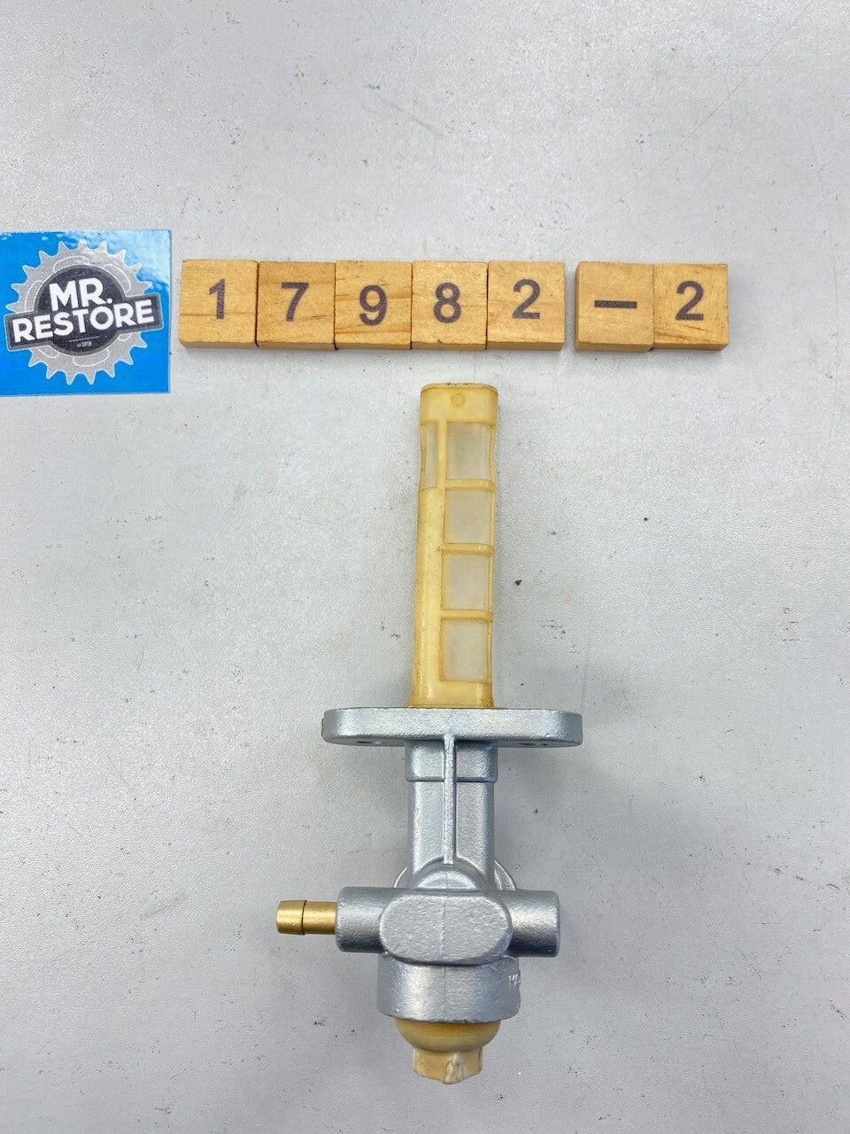 Suzuki DR250 DR350 OEM Fuel Tap - Vapour Blasted