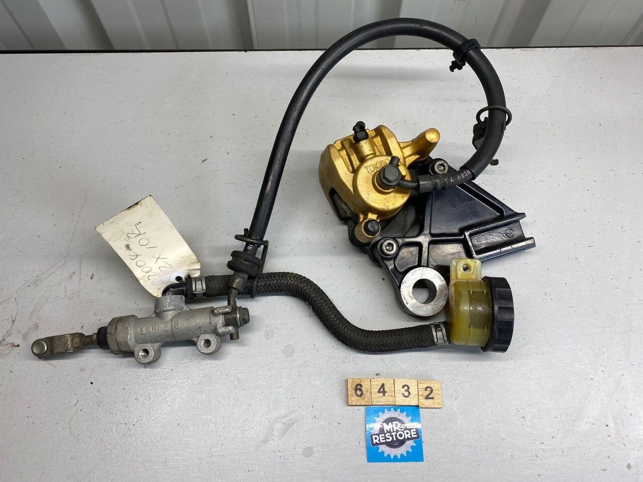 Kawasaki ZX10R 2004 Complete Rear Brake Sysem