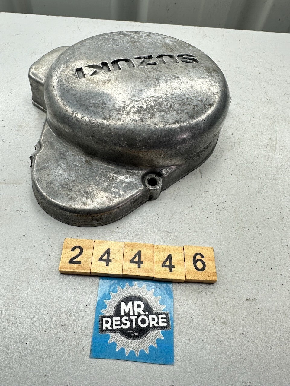 Suzuki TS250 X '84-89' Magneto Stator Cover 11351-13A00  11351-13A00-000