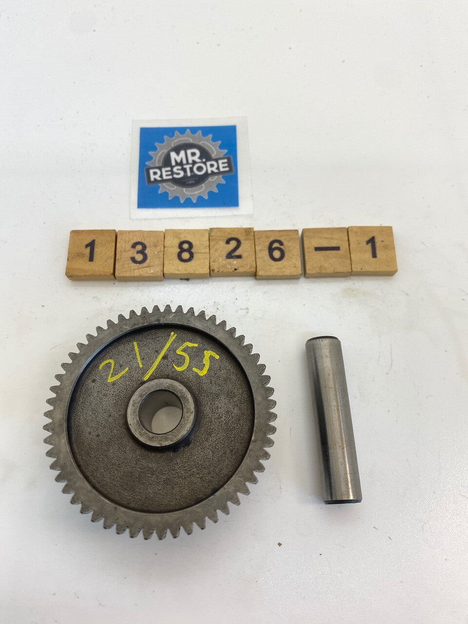 Suzuki GSX750 Starter Clutch Reducer Gear & Shaft 21/55 Tooth