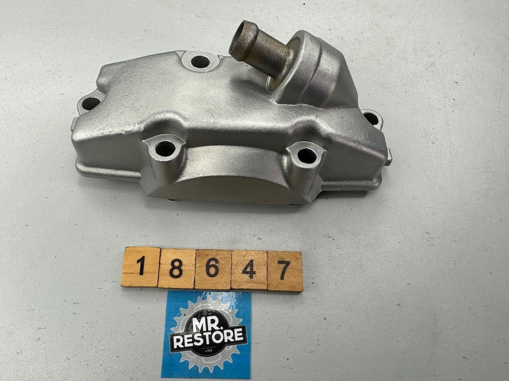 Honda XLV750R Cam Chain Breather Cover B - Vapour Blasted