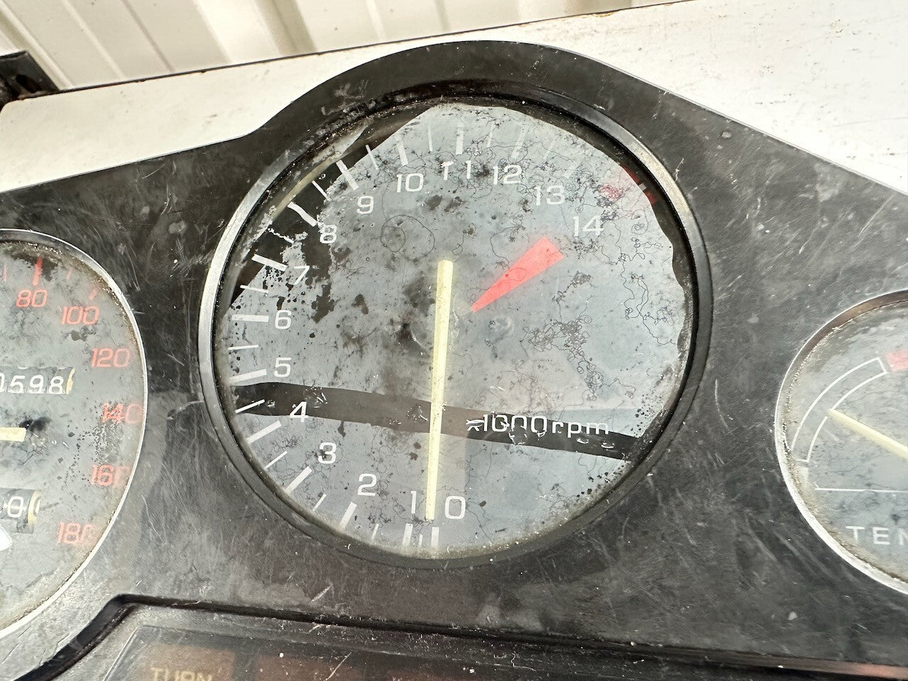 Honda VT250 Z KMH Meters Dashboard, Harness & Bracket (Speedo Tested)