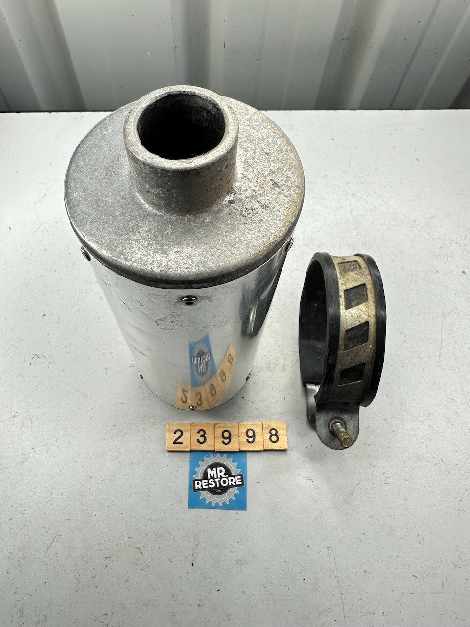 Thumpstar Hunge 10 110 Pit Bike - Exhaust Muffler End Can & Clamp