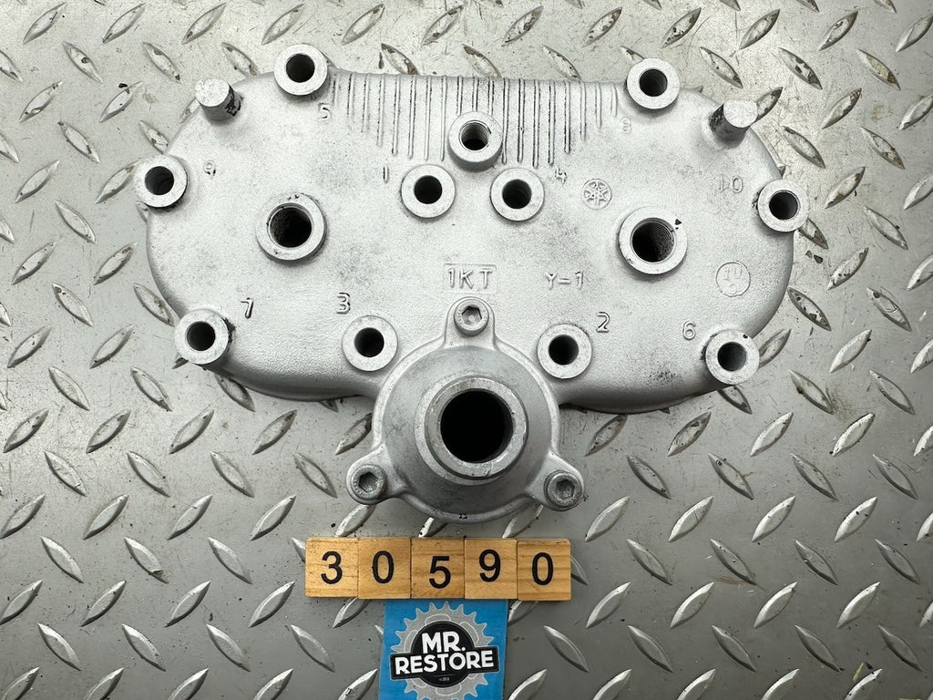 Yamaha TZR250 1KT 2MA TDR250 Cylinder Head & Thermo Housing 1KT-11111-00