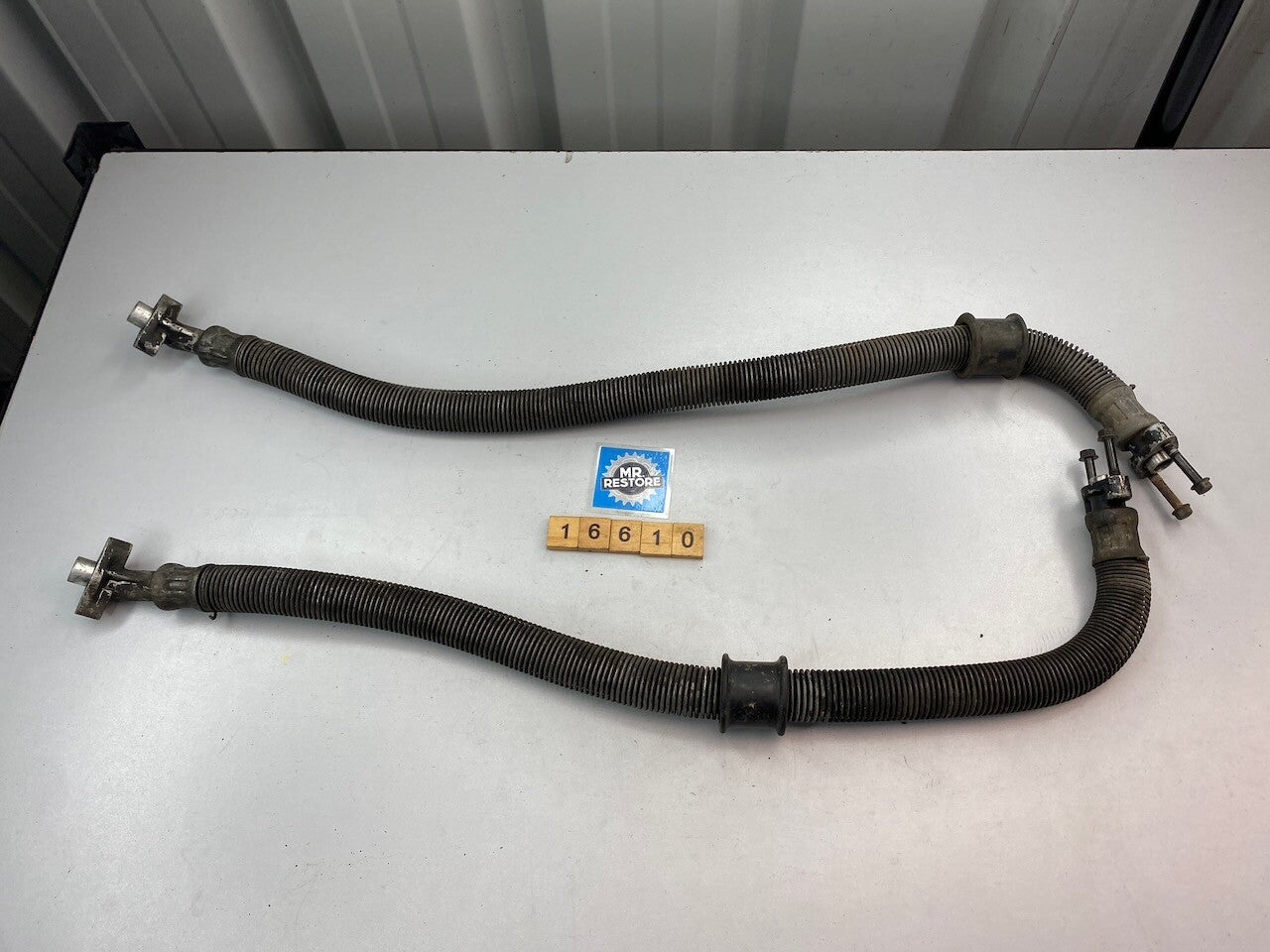 Honda CB900 Boldor Pair Oil Cooler Hoses 15510-438 & 15515-438