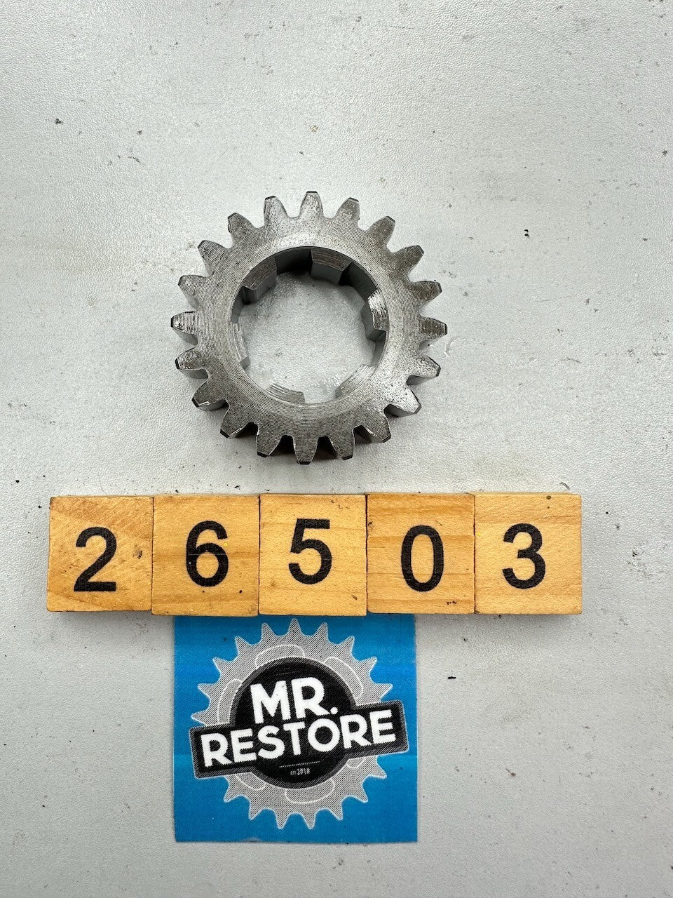 Honda CX500 '78-82' CM400 CB400 GL500 Transmission Main Shaft 2nd Gear (20T)