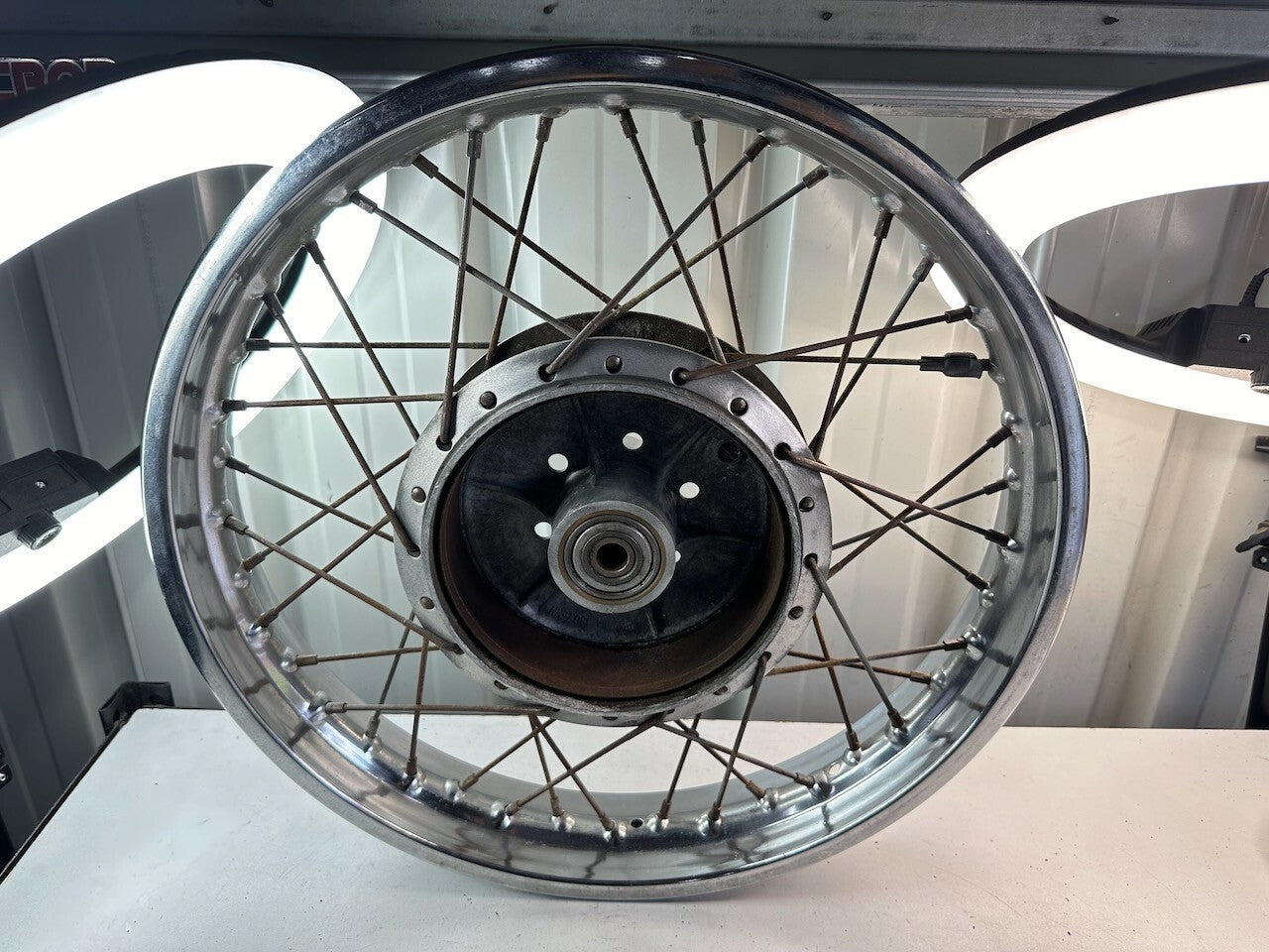 Kawasaki KH500 OEM Takasago 18" Rear Wheel
