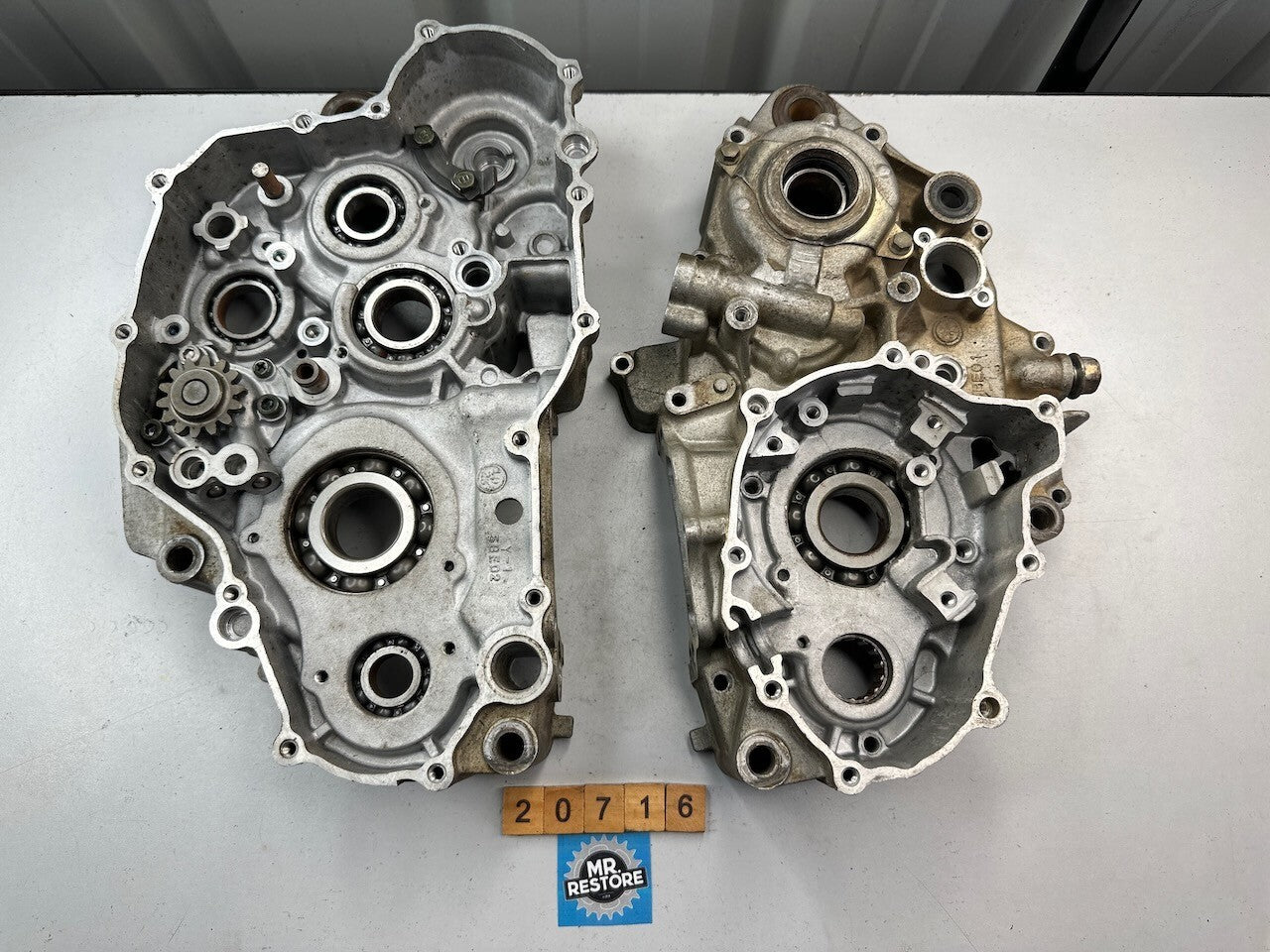 Yamaha WR400F YZ400 1998 Crankcases 5BE-15150