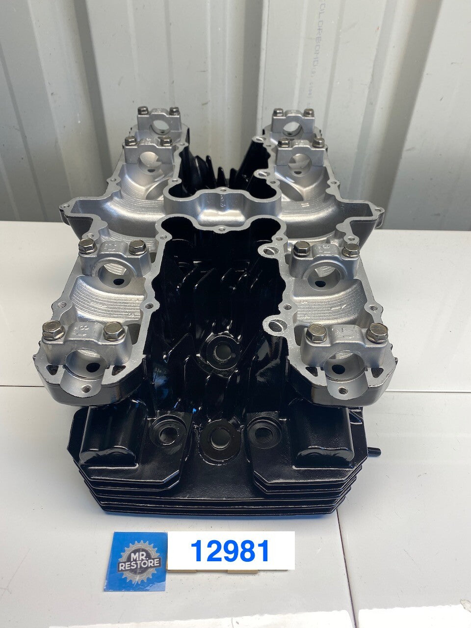 Kawasaki GT750 Cylinder Head - Vapour Blasted & Repainted