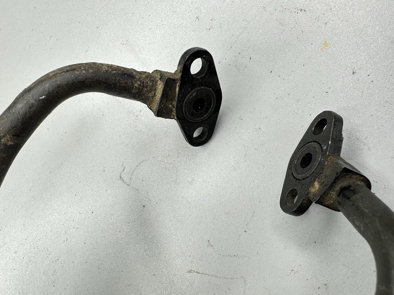 Yamaha XJ900 '83-90's' Oil Cooler Hose Line Pipes (Pair)