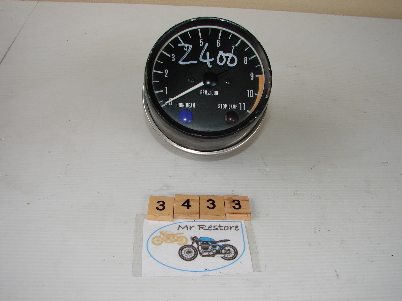Kawasaki Z400 Z 400 Tachometer - spares or repair