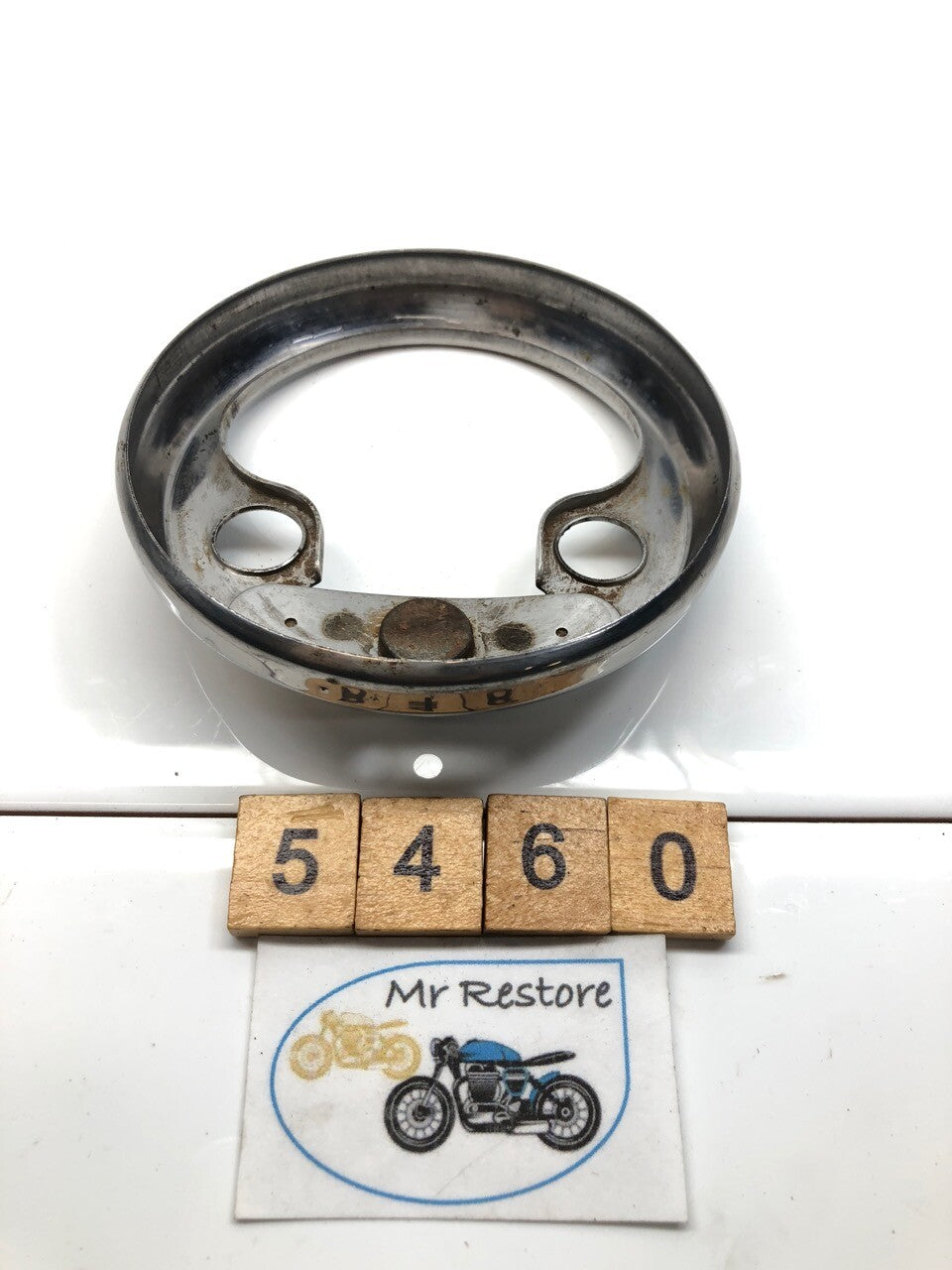 Honda Early CB 125 Chrome Speedo Tacho Tachometer Surround