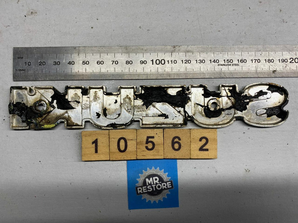 Suzuki Vintage Motorcycle Tank Badge