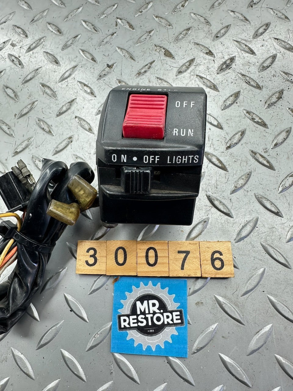 Suzuki RGV250 Right Hand Handlebar Switch Block Kill Lights