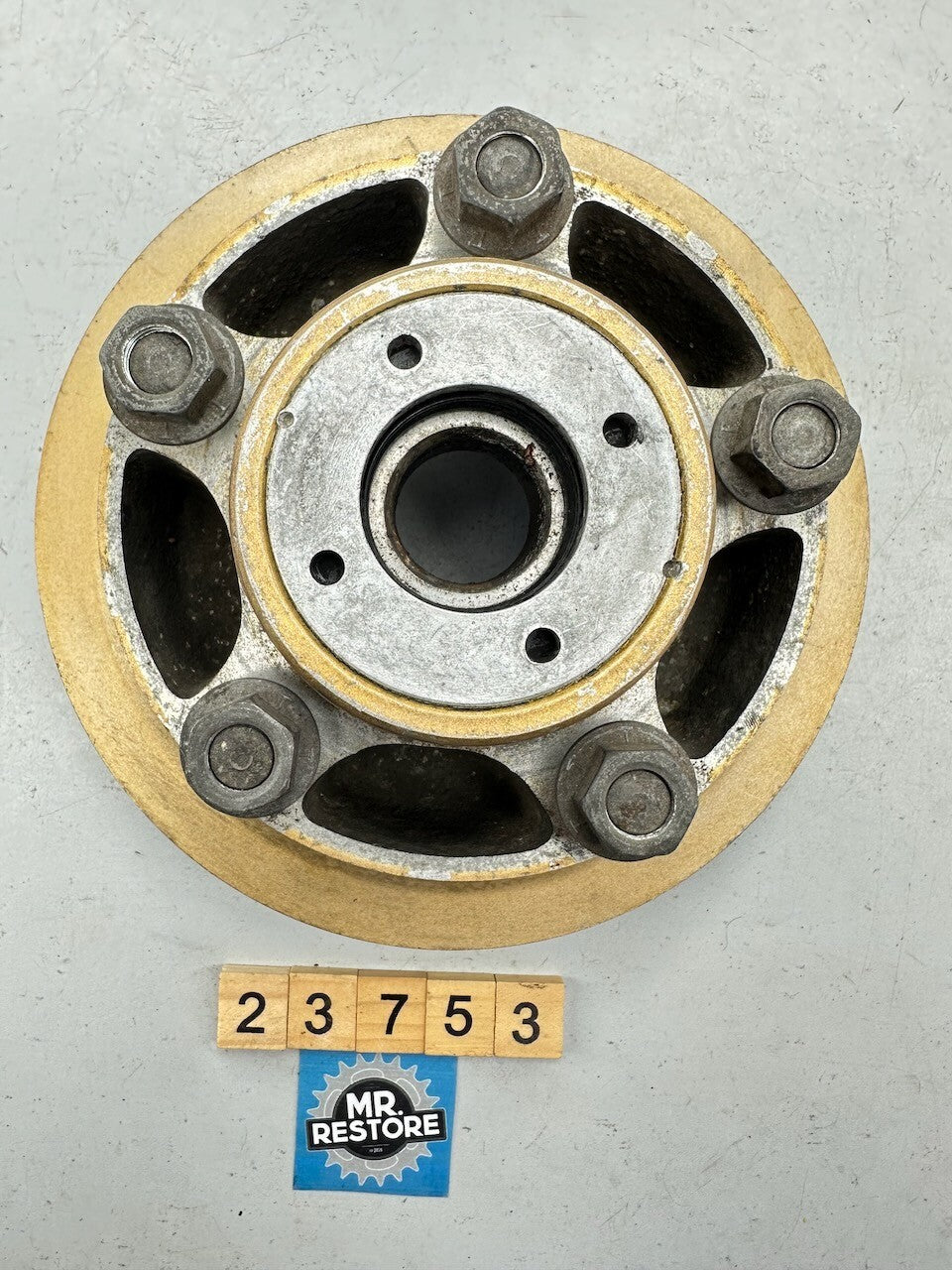 Honda CB900 Boldor CB750F CBX1000 Rear Wheel Hub Sprocket Carrier (OEM Gold)