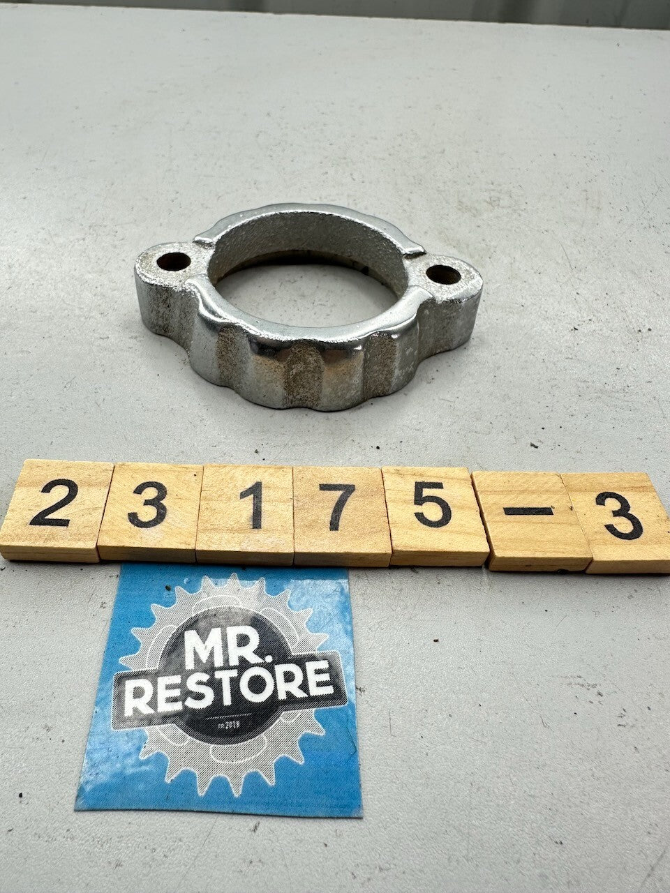 Yamaha XS400 XS360 XS250 OEM Exhaust Ring Nut Flange 1L9-14612
