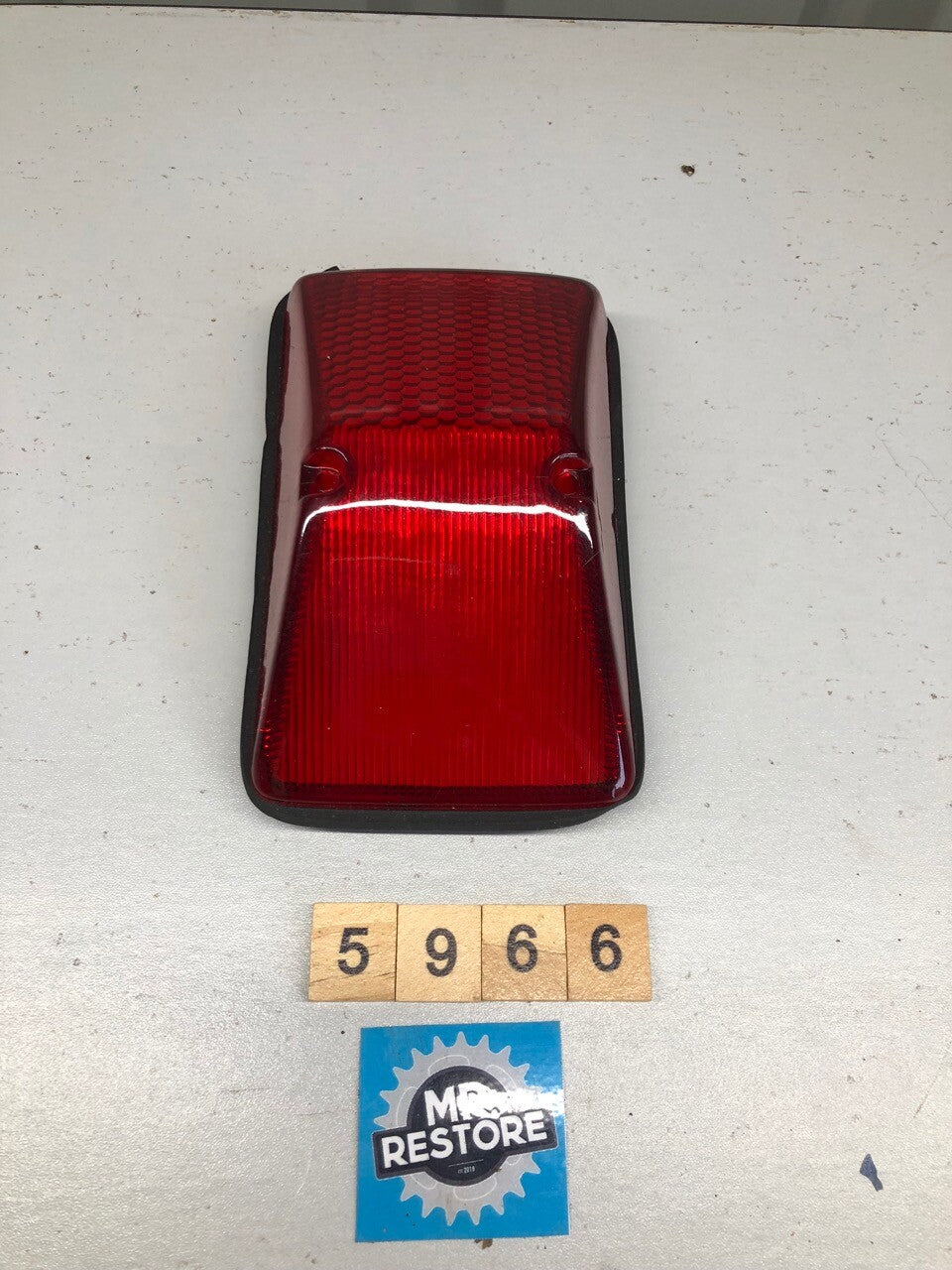 Yamaha TTR Honda XR Kawasaki KLX Tail Light lens (by M.C.S) NEW