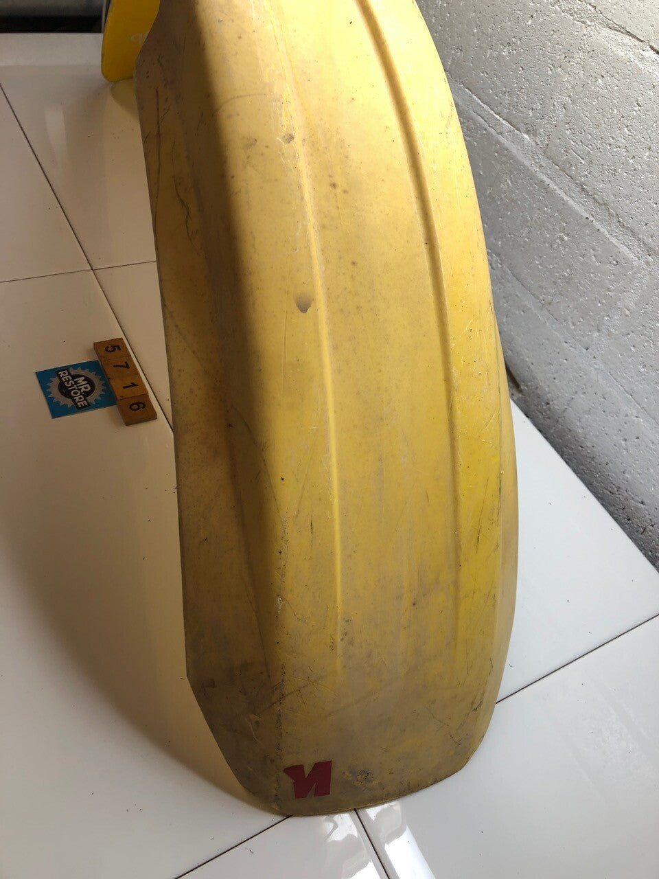 Suzuki RM 125 1996 Front Fender Mudguard OEM