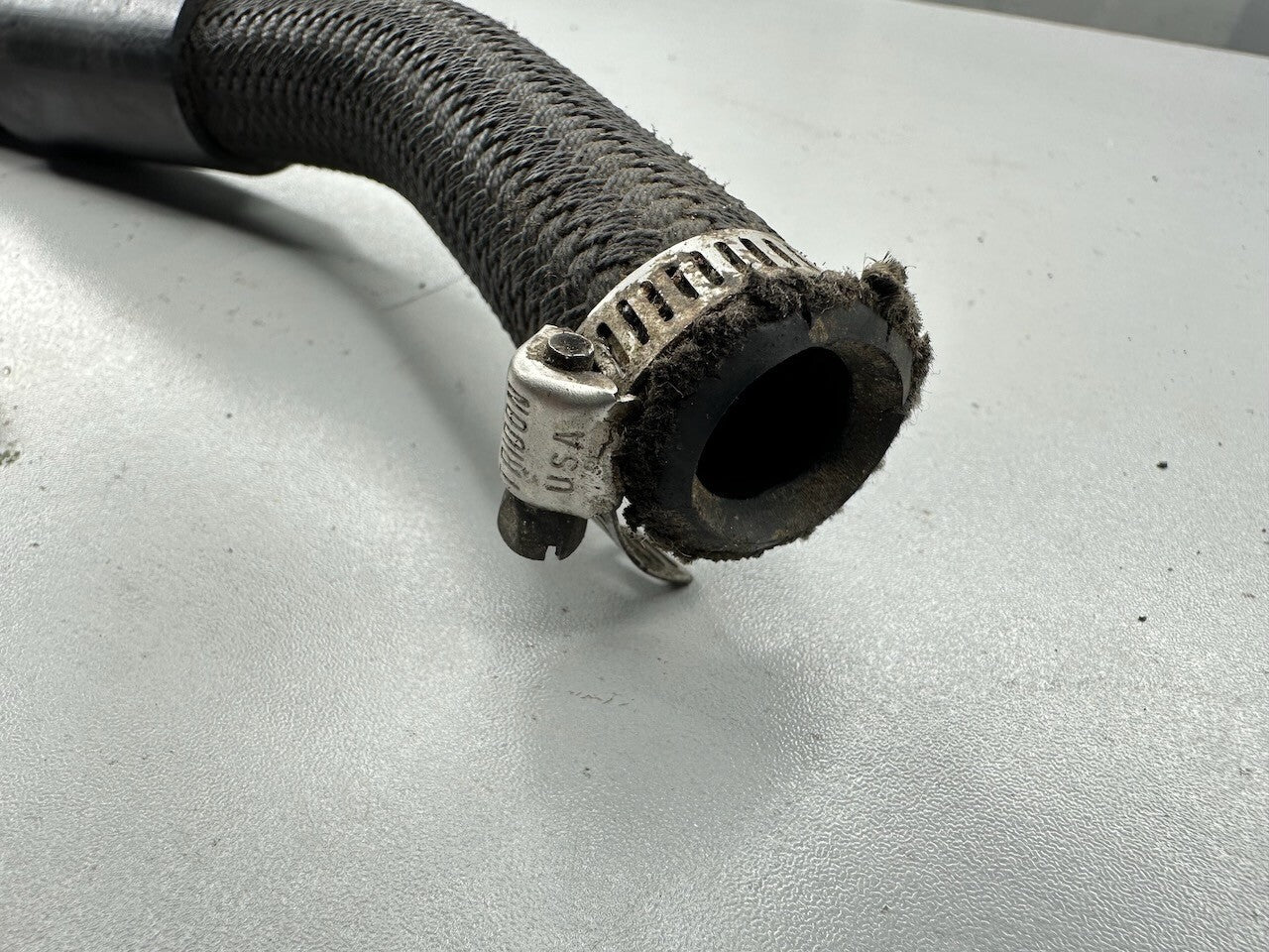 Yamaha TRX850 Oil Cooler Hose Line Pipe 2 & Oil 1 Pipe - 4NX-13465  3VD-13416