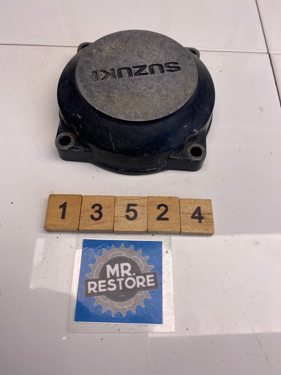 Suzuki GXS500 GSX550 Contact Breaker Cover 11381-43400