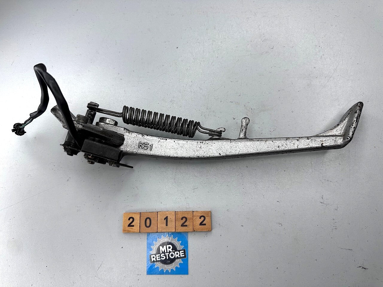 Kawasaki ZX1200 ZZR1200 2002-05 Kick Side Stand, Spring, Bracket & Switch K51