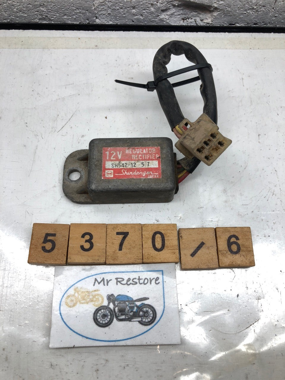 Honda XL200 XL250 XL350 XL500 XL600 Rectifier Regulator SH542-12 31600-KG0-000
