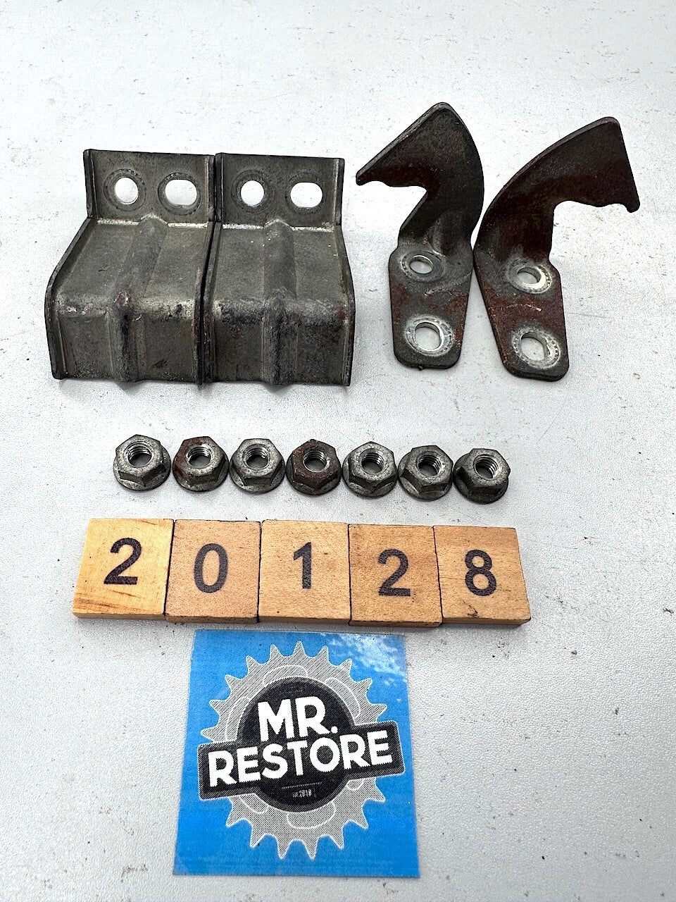 Kawasaki GPX750 ZX750 Seat Bracket Mounts