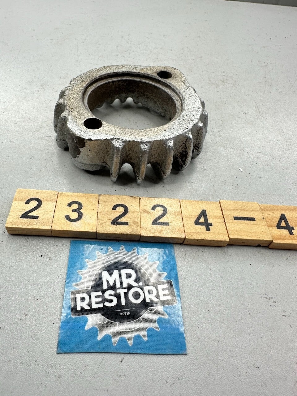 Honda CB CL etc. ? OEM Exhaust Ring Nut Flange Joint Clamp