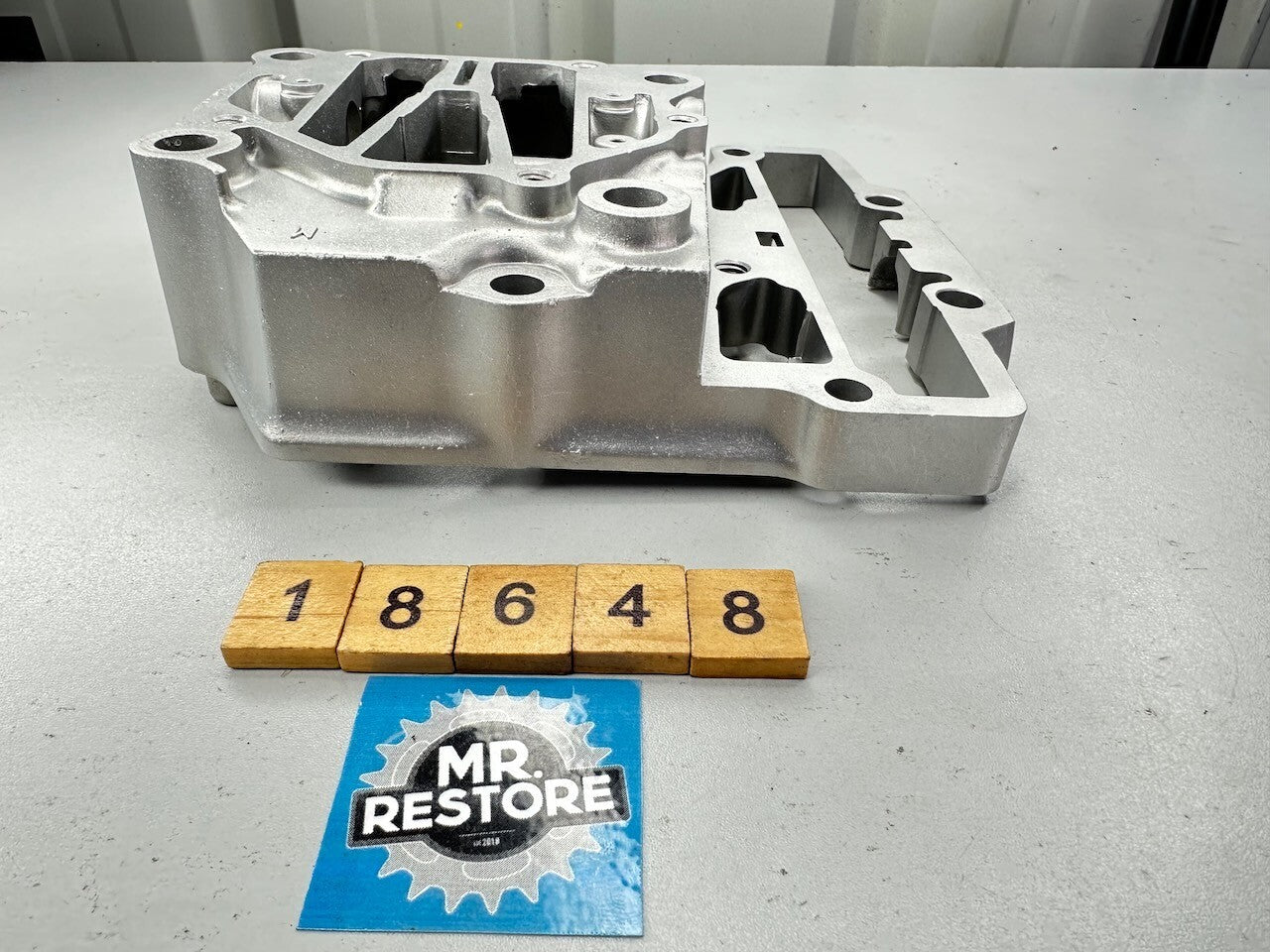 Honda XLV750R Cylinder Head Cover - Vapour Blasted