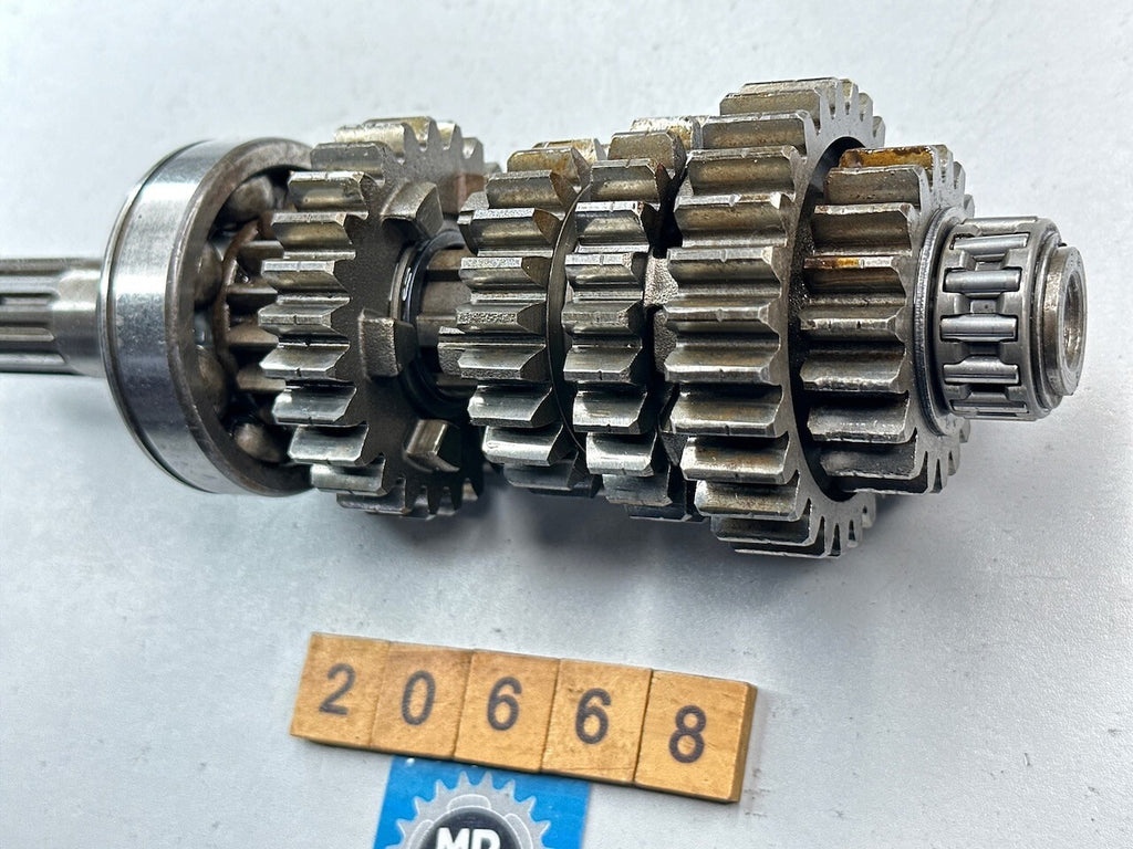 Kawasaki GTR1000 ZG1000 Transmission Input Shaft & Gears 13127-1135