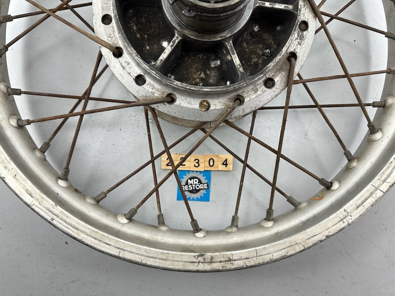 Honda XL350 OEM D.I.D Rear Wheel 18 x 2.15