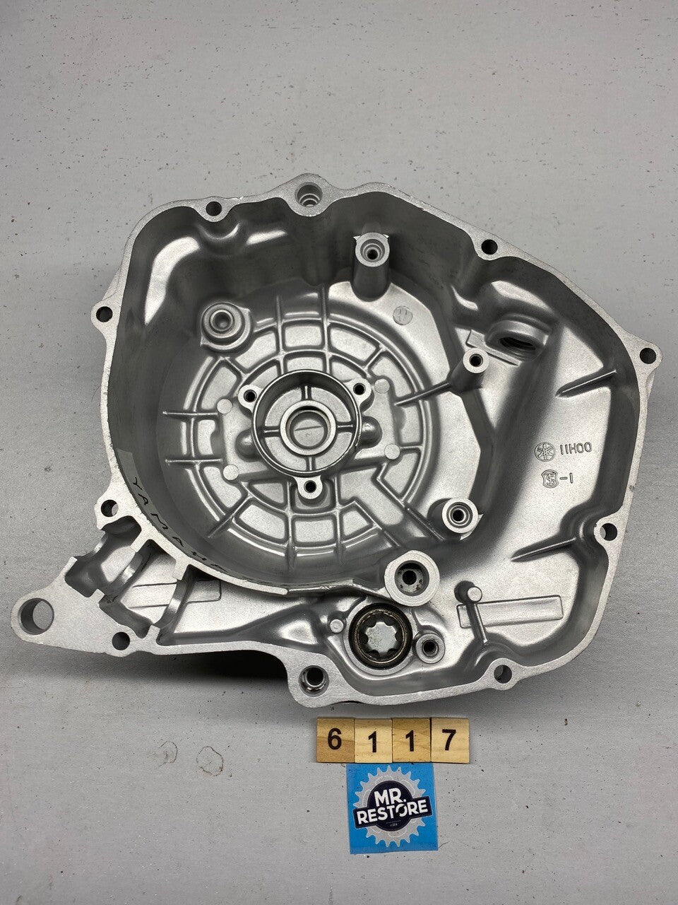 Yamaha XZ 500 Side Cover - Vapour Blasted