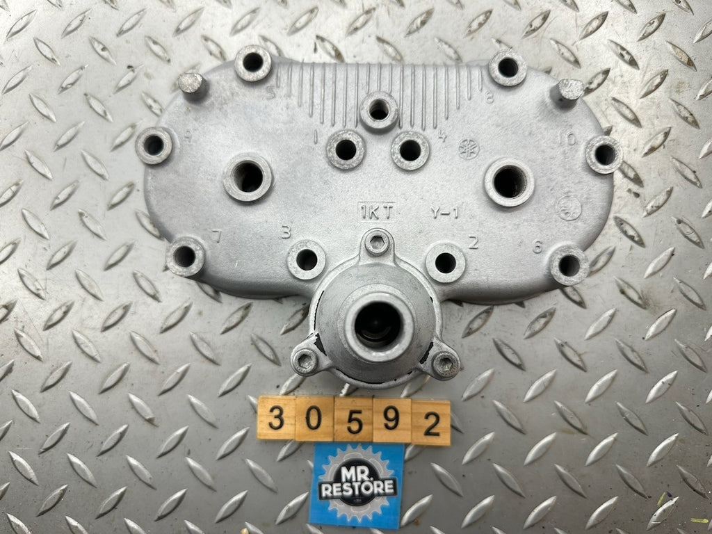 Yamaha TZR250 1KT 2MA TDR250 Cylinder Head & Thermo Housing 1KT-11111-00