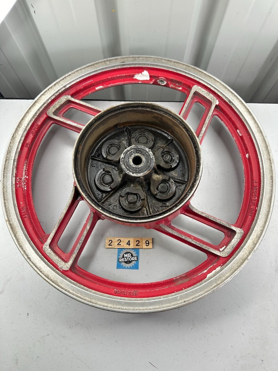 Yamaha XJ650L Turbo 18 x 2.15 Rear Wheel