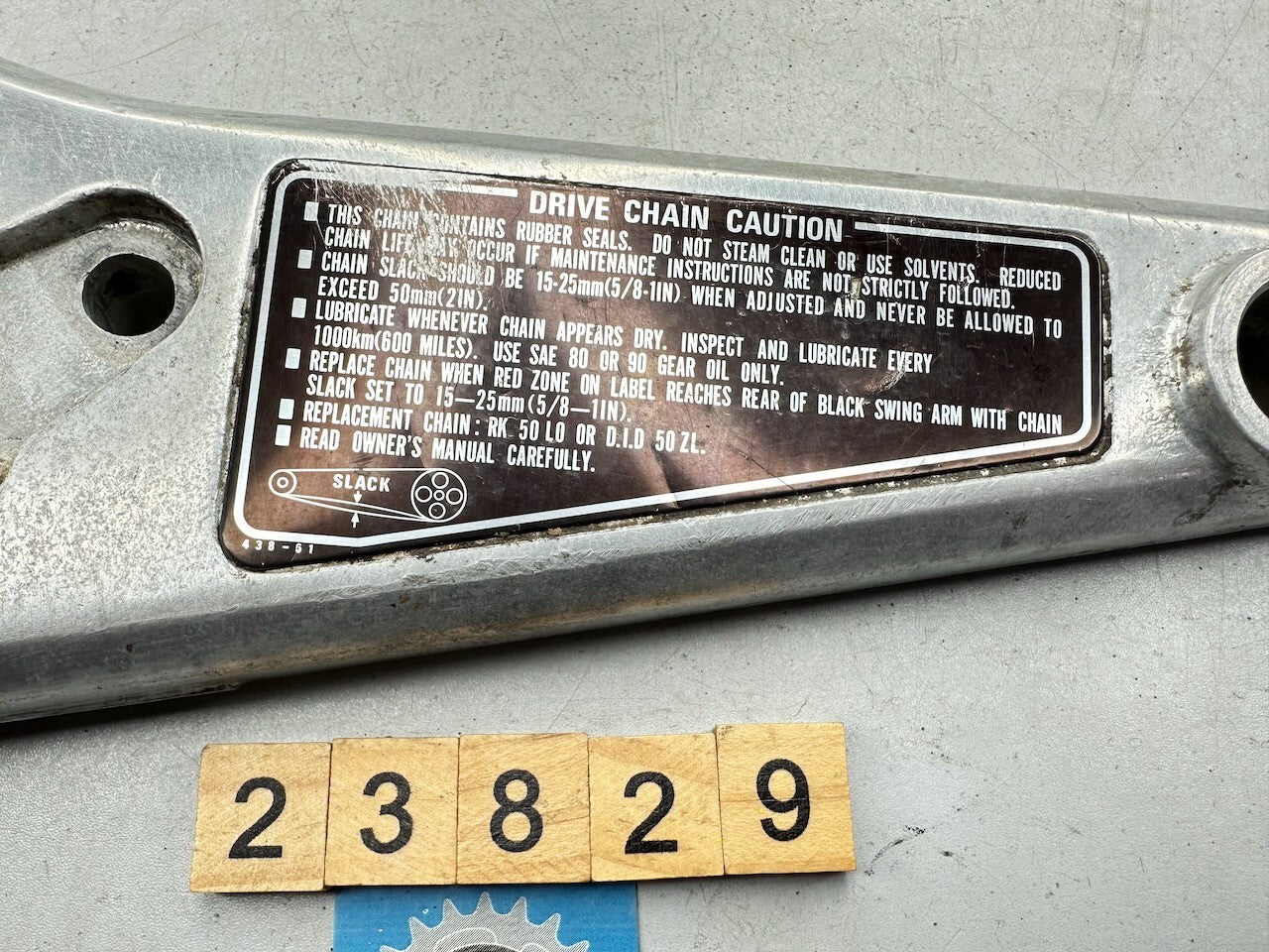 Honda CB750 '79-82' Left Footrest Peg Bracket 50610-438-611
