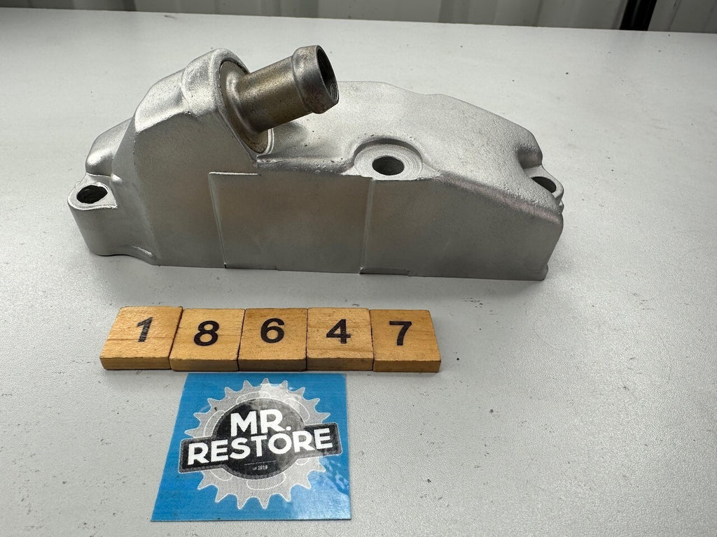 Honda XLV750R Cam Chain Breather Cover B - Vapour Blasted