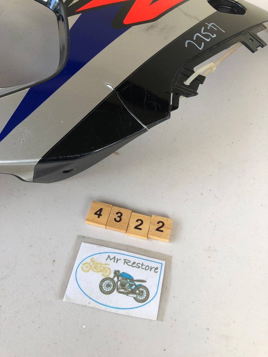 Suzuki GSXR750 2001-02 94481-40F00 L/H Side Panel