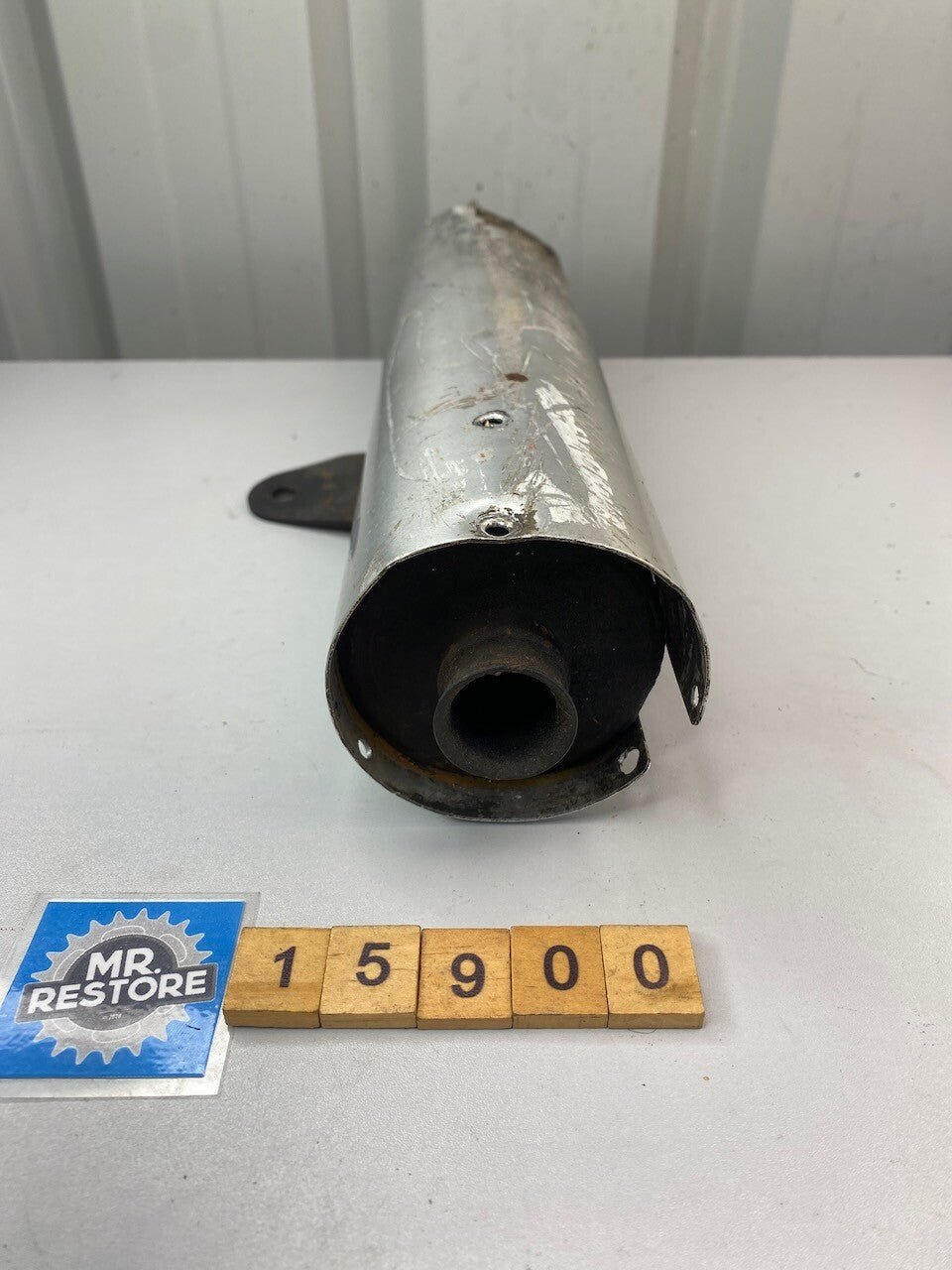 Suzuki RG500 Right Hand 2nd Rear Muffler End Can 14350-21A11