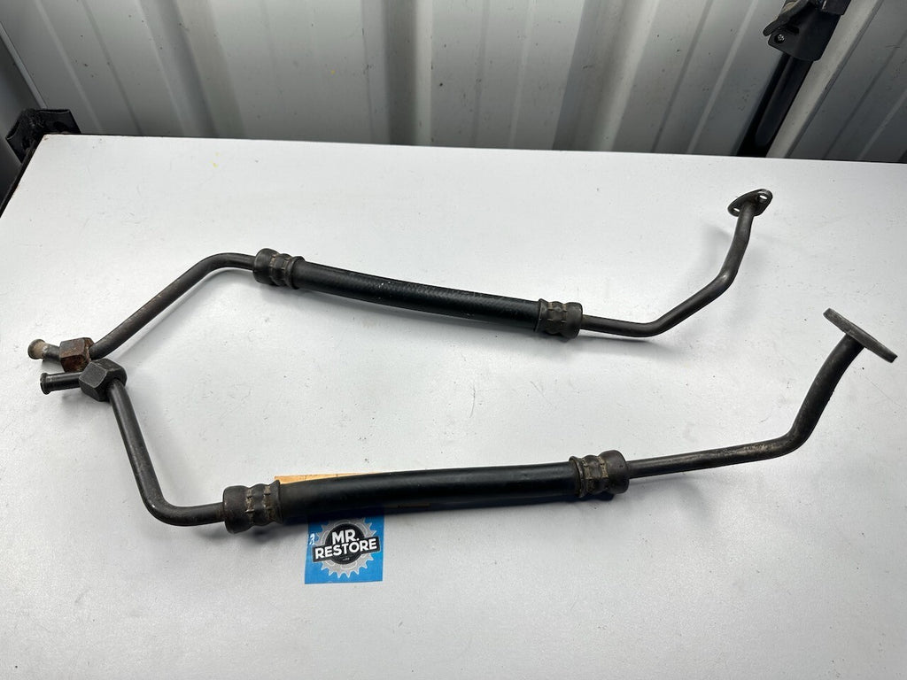 Kawasaki ZX750 GPZ750 '83-85' KZ1100 KZ750 Oil Cooler Hose Line Pipe (pair)