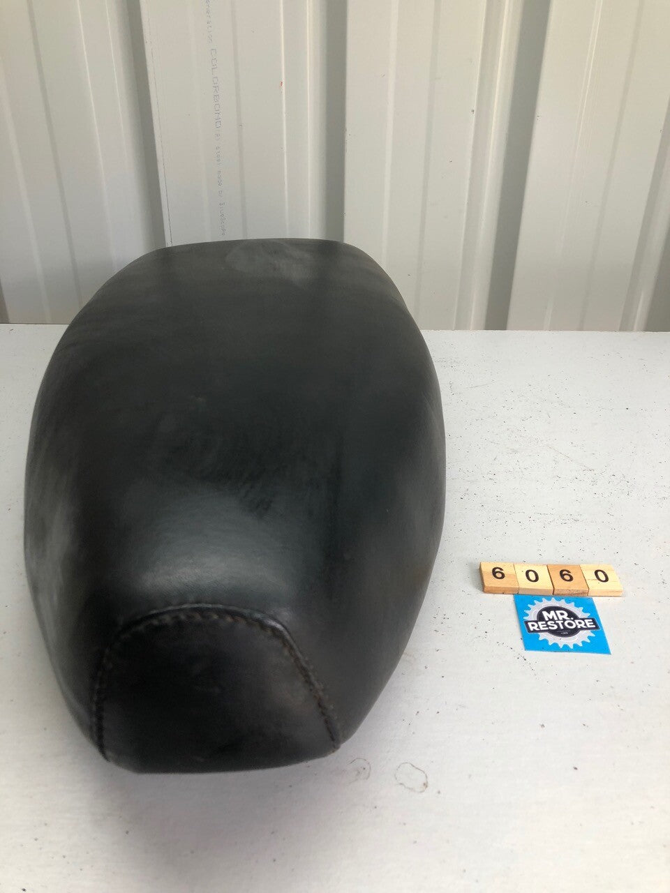 Kawasaki Vintage VMX Classic Dirt Bike Metal Seat (1970s)