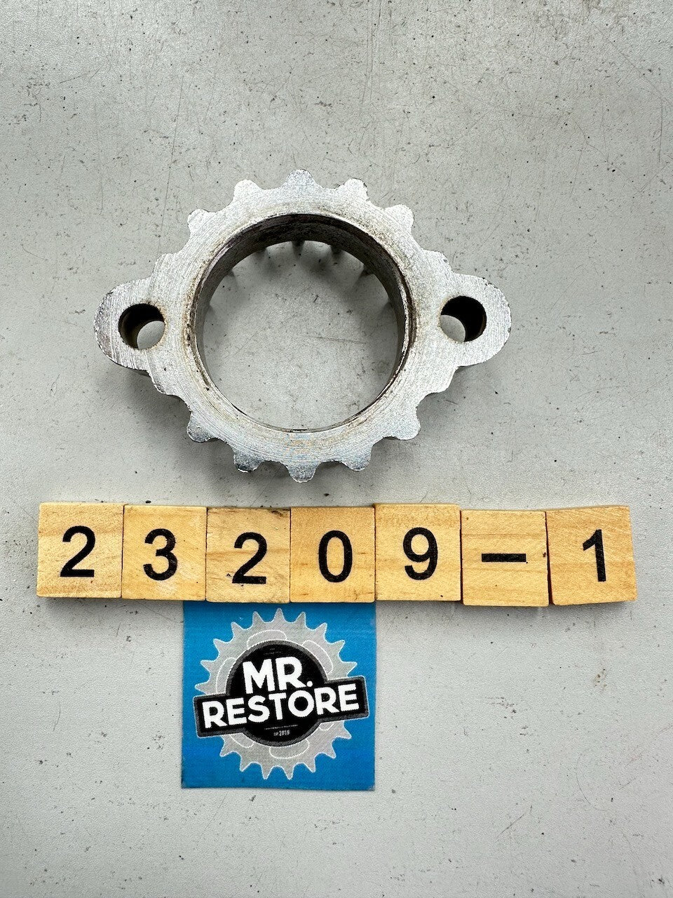 Suzuki GS850 GS750 GS400 OEM Exhaust Ring Nut Flange Joint Clamp 14182-44000