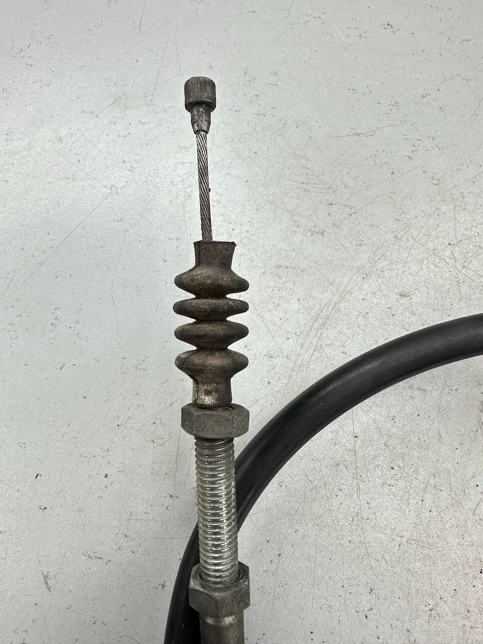 Honda CBX550 OEM Clutch Cable and Rubber Protector