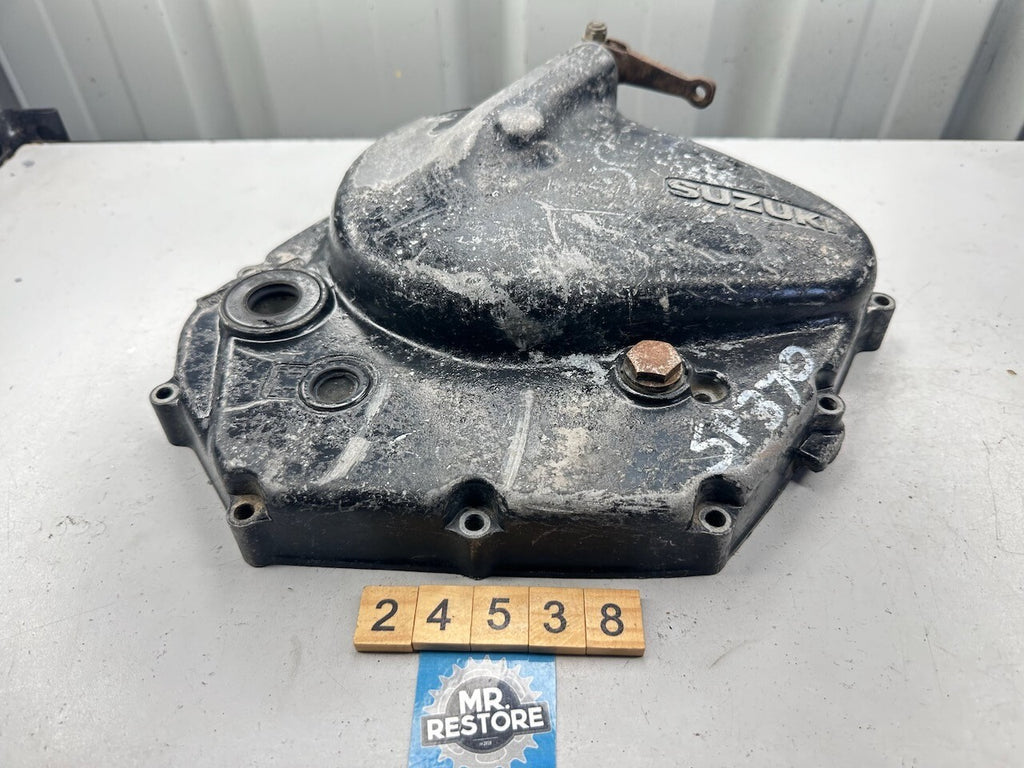 Suzuki SP370 '78-79' DR370 '78-79' Clutch Cover, Pinion & Lever