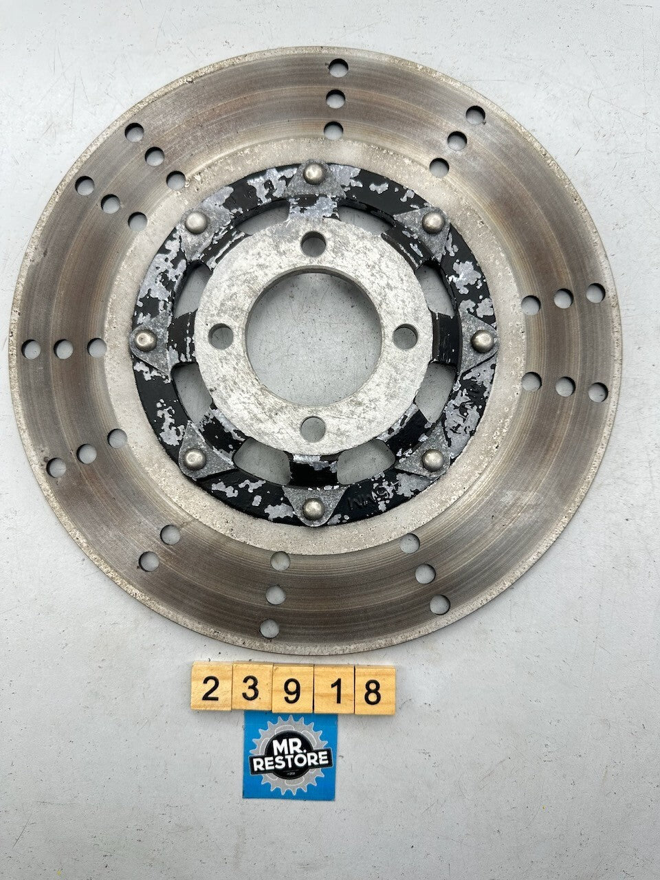 Kawasaki Z250 OEM Front Disc Rotor With 4.6mm Remaining