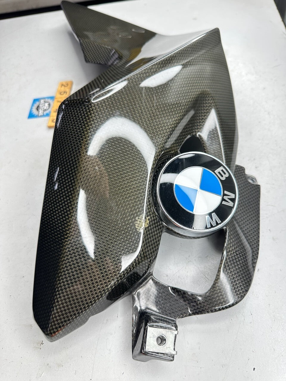 BMW K1300R Carbon Fibre Right Hand Panel & Badge