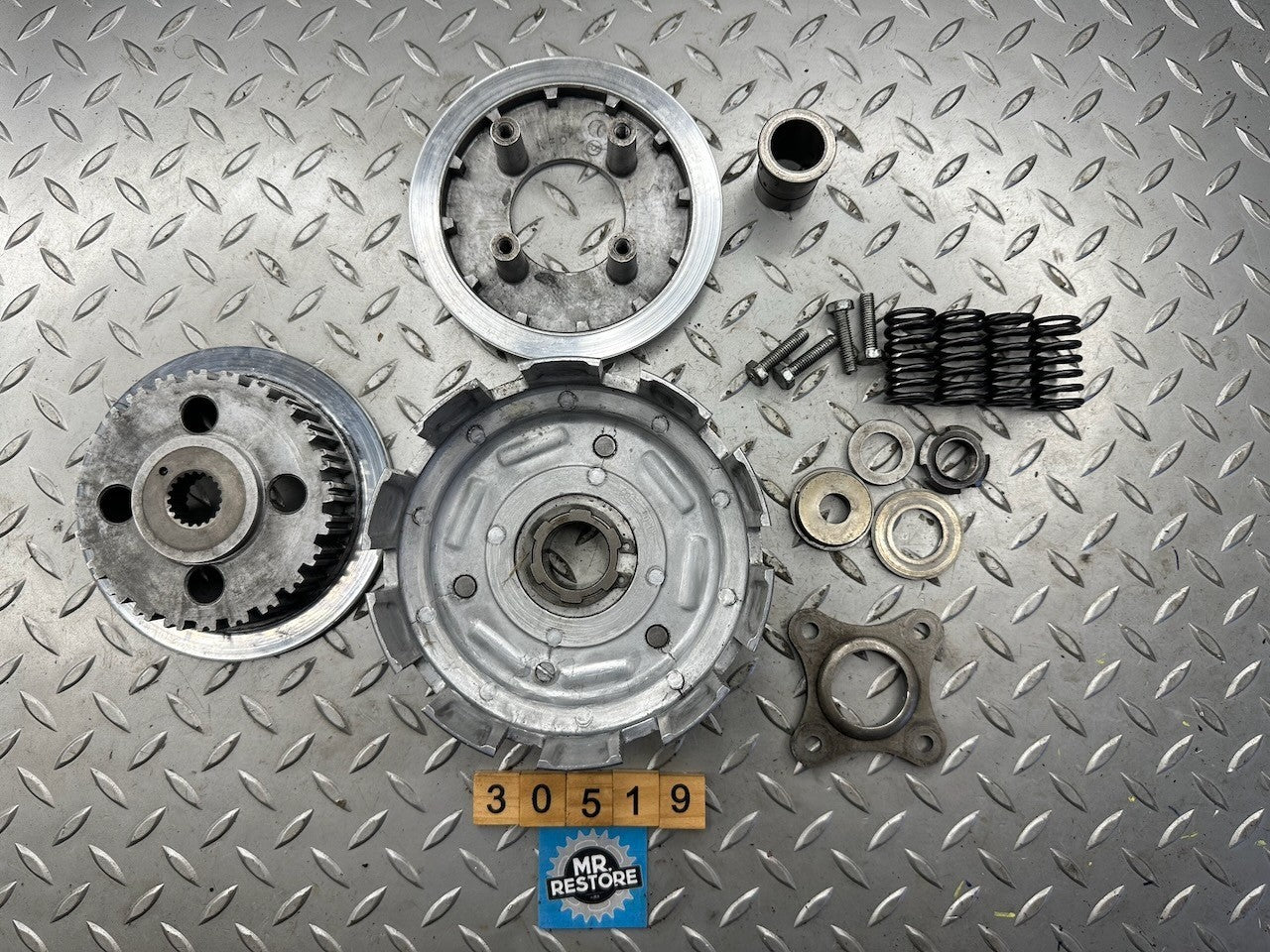 Honda XLR250 1985 Clutch Assy. 22120-KK1 22350-KF0