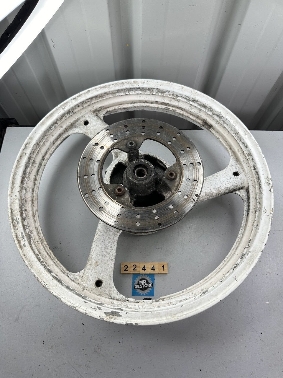 Yamaha TZR250 1KT 2MA FZR250 2KR Rear Wheel & Cush Rubbers 17 x 2.50 (R-46)