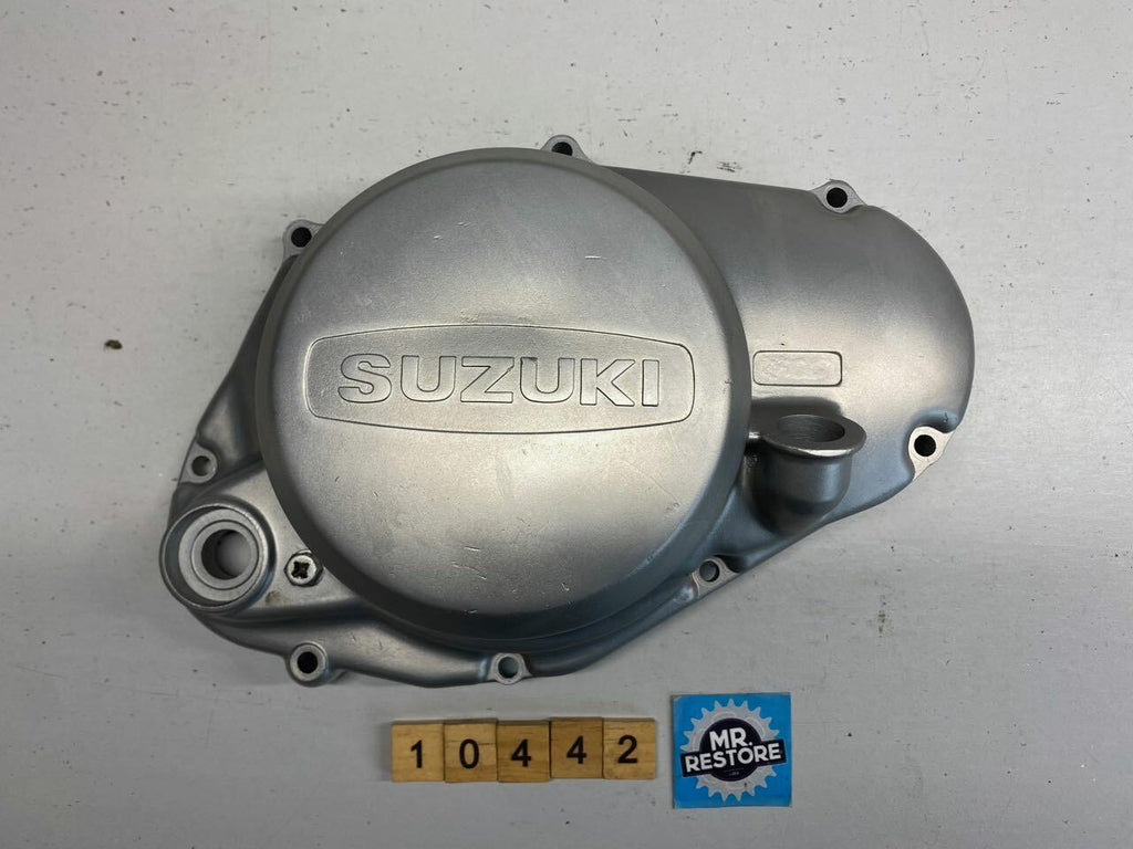 Suzuki TC185 Crankcase Clutch Cover - Vapour Blasted