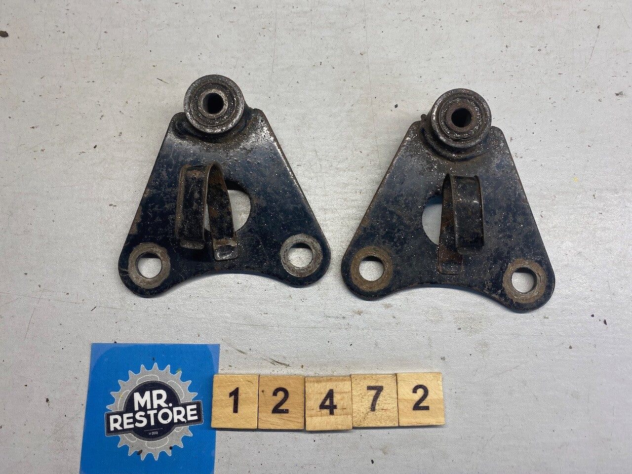 Honda CB360 SL360 Engine Hanger Brackets (pair) 50354-369-000-B
