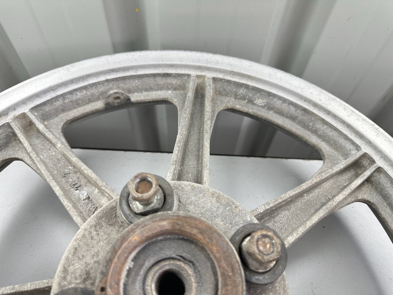 Yamaha 18 x 2.15 Vintage Rear Alloy Wheel (RD400 Daytona? XS ?)